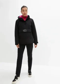 wasserdichte Ski Funktions-Schlupfjacke mit Fleece-Futter