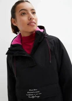 wasserdichte Ski Funktions-Schlupfjacke mit Fleece-Futter