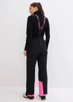 wasserdichte Ski Funktions-Thermohose mit abnehmbaren Trägern