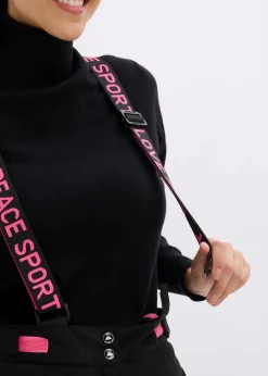 wasserdichte Ski Funktions-Thermohose mit abnehmbaren Trägern