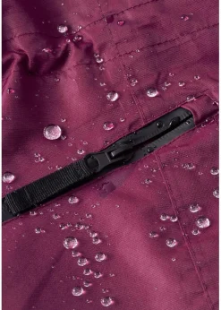 wasserdichter Funktions-Outdoor-Übergangsmantel mit Kapuze, 2 in 1-Optik