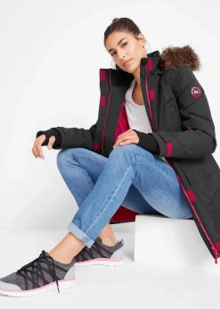 wasserdichter Funktions-Outdoorparka, wattiert