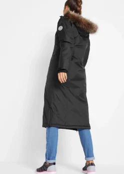 wasserdichter Outdoor-Mantel mit Fellimitat