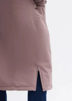 wasserdichter Outdoor-Mantel mit Fellimitat