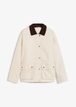 Wattierte Twill-Jacke