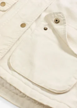 Wattierte Twill-Jacke