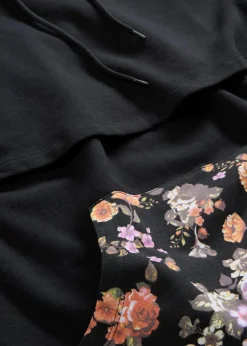 Weiches 2-in-1 Umstands-und Stillsweatshirt