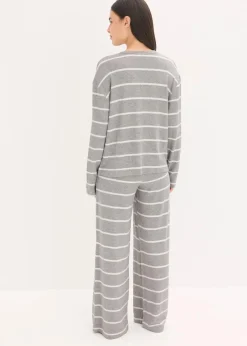 Weit geschnittener Loungewear Hausanzug aus weichem Material