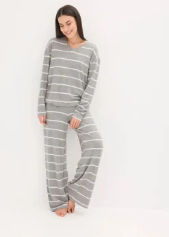 Weit geschnittener Loungewear Hausanzug aus weichem Material