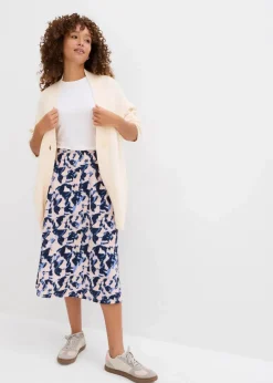 Weit geschnittener Midi-Rock