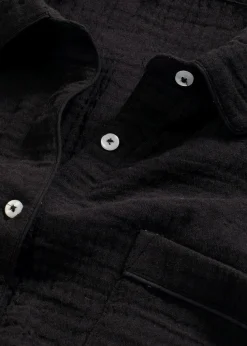 Weit geschnittenes Loungewear Nachthemd aus Musselin