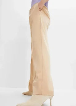 Weite Bundfaltenhose