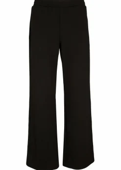 Weite Hose mit Gummibund aus Viskosemix