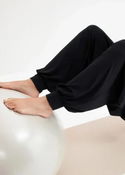 Weite Sporthose mit umklappbaren Bund