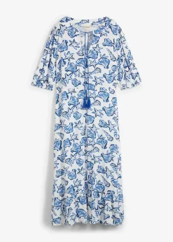 Weites Kleid aus Viskosecrincle