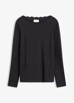 Wellenkanten Shirt aus Punto di Roma