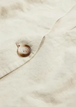 Weste aus reinem Leinen