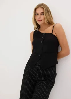 Weste mit Knopfleiste