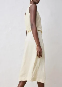 Wickelrock aus reinem Leinen