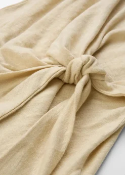 Wickelshirt aus reinem Leinen