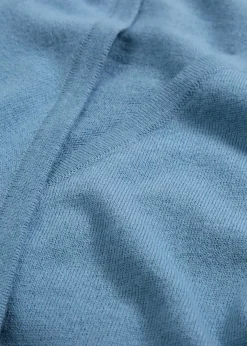 Wickelstrickjacke mit Merinowolle