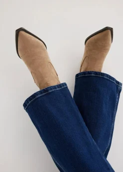 Wide Leg Jeans High Waist, Bio-Baumwolle