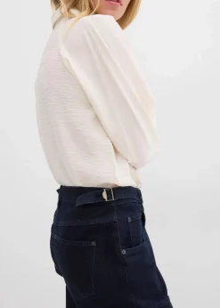 Wide-Leg Jeans Mid Waist