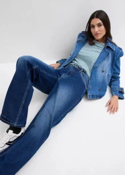 Wide-Leg-Jeans High Waist