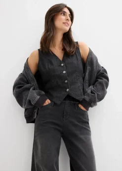 Wide-Leg-Jeans High Waist