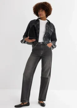 Wide-Leg-Jeans High Waist