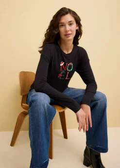 Wide-Leg-Jeans High Waist, Bequembund