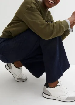 Wide-Leg-Jeans High Waist, Bequembund