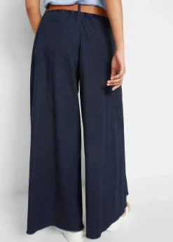 Wide-Leg-Jeans, Hosenrock