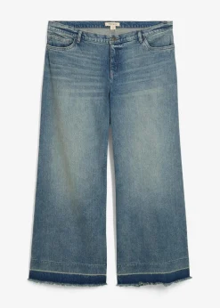 Wide-Leg-Jeans Mid Waist