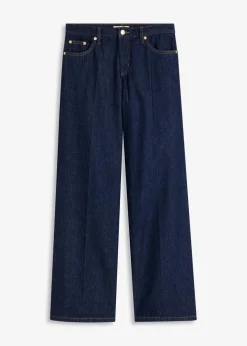 Wide-Leg-Jeans Mid Waist