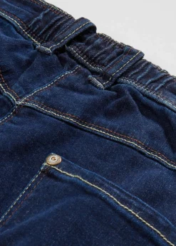 Wide-Leg-Jeans Mid Waist, Bequembund