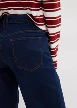 Wide-Leg-Jeans Mid Waist Bio- Baumwolle
