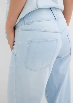Wide-Leg-Jeans Mid Waist, Super Soft