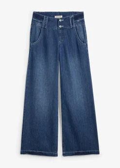 Wide-Leg-Jeans Mid Waist, Super Soft