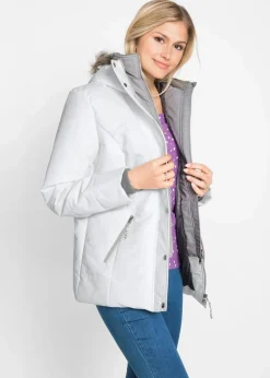 Winterjacke in 2-in1 Optik