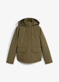 Winterjacke mit aufgesetzen Taschen