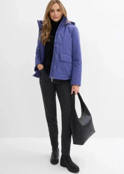Winterjacke mit aufgesetzen Taschen