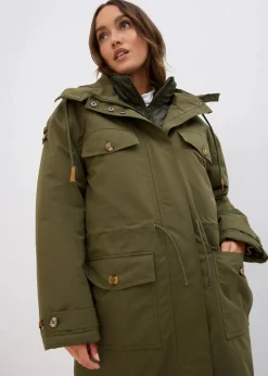 Wintermantel, 2in1 Optik