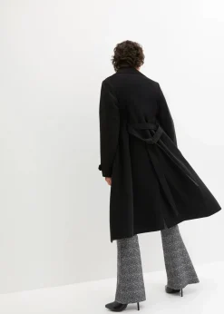 Winter-Trenchcoat in Wolloptik