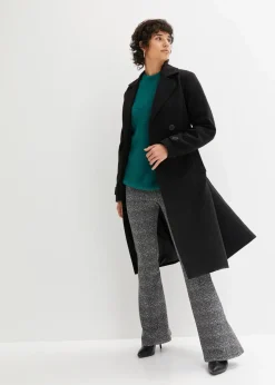 Winter-Trenchcoat in Wolloptik