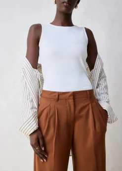 Wollhose mit Bundfalten