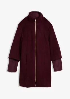 Wollmantel mit Daunen-Innenjacke (2tlg. Set)