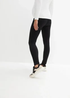 Wärmende Umstandsjeggings mit leicht angerauter Innenseite