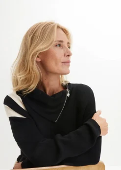 Zipfel Long-Pullover